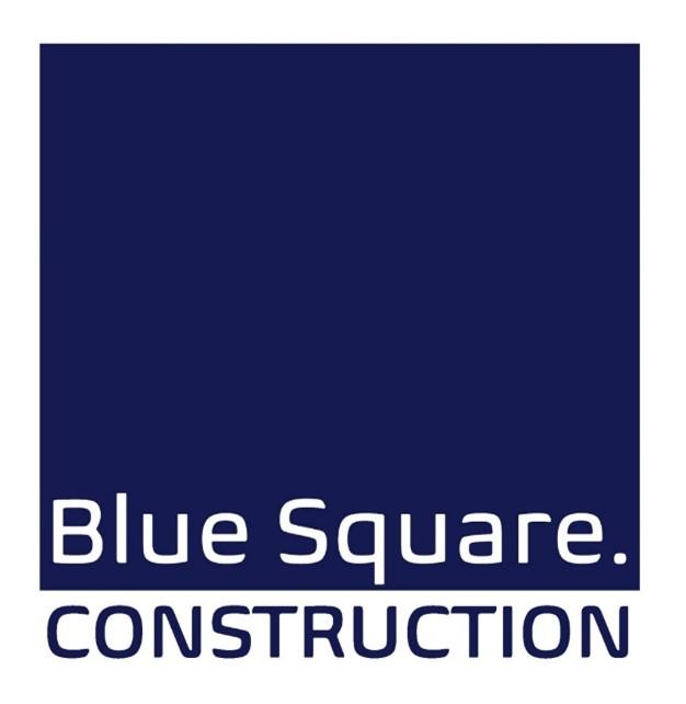 Blue Square Construction Logo